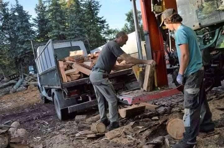 Kammergetrocknetes Buchenholz – halbe LKW-Lieferung mit 25 Raummetern